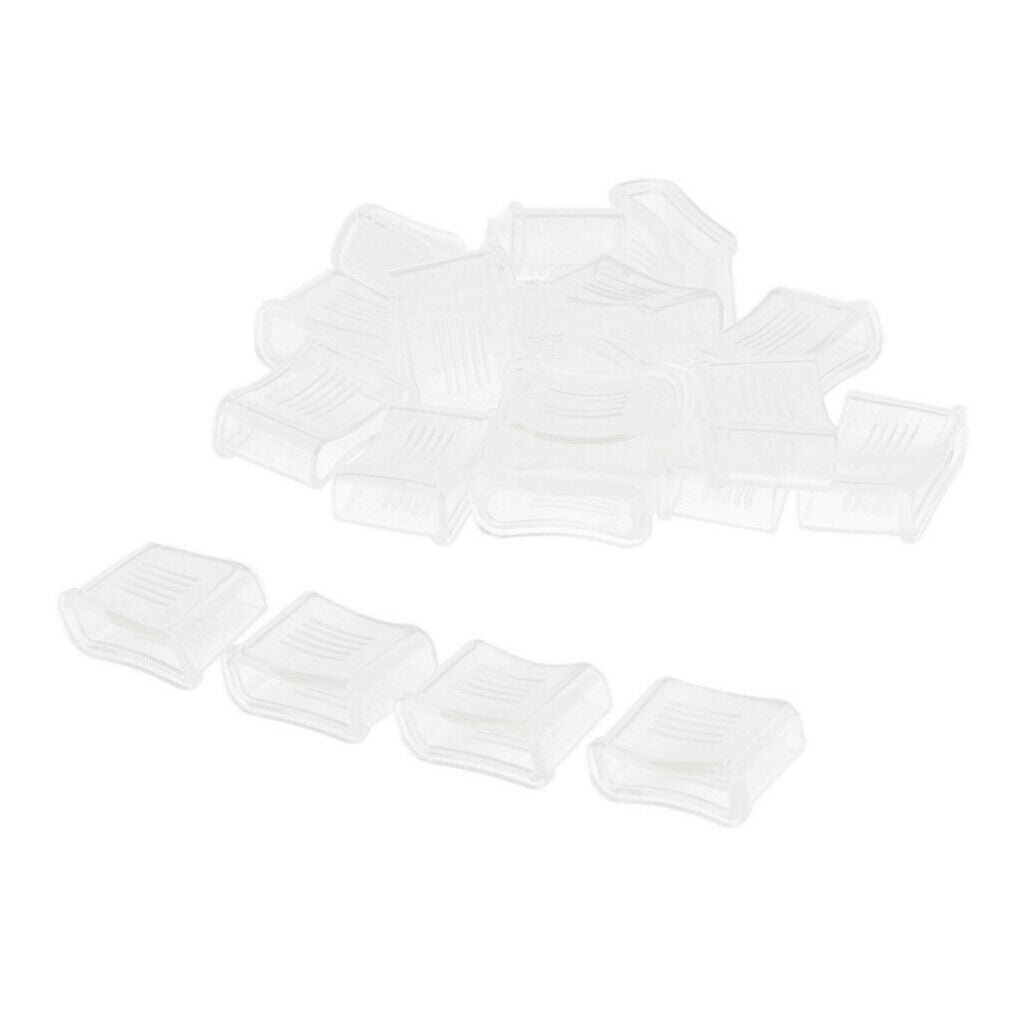 2X Pack of 20 Soft Whistle Cover Basketball Cushioned Mouth Grip Protector