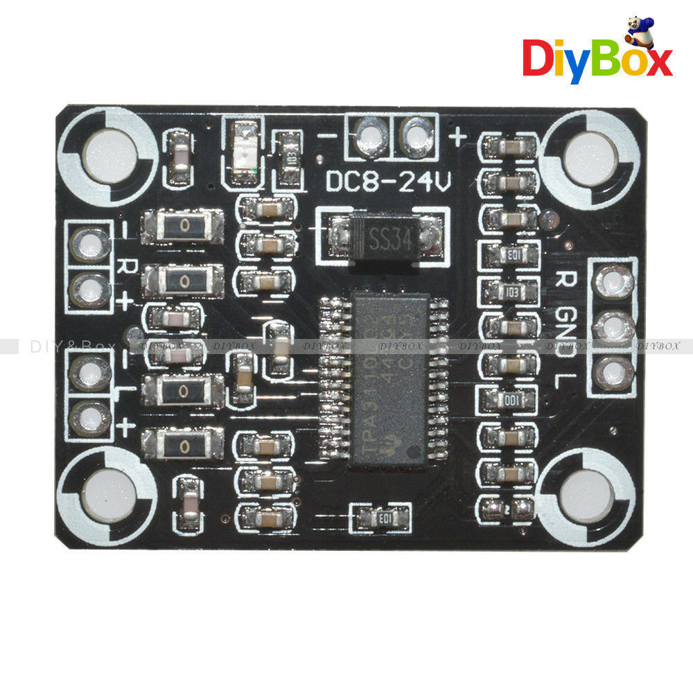 Digital TPA3110 2X15W 15W+15W Audio Stere Amplifier Module Board Mini Binaural