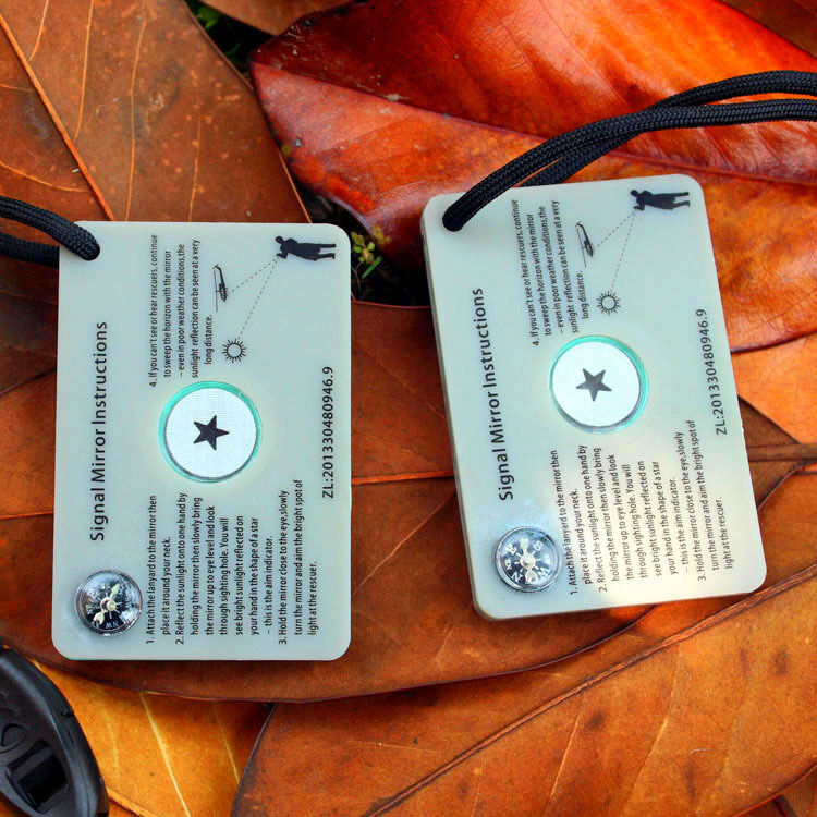 Ultimate Survival Technologies 2"x3" StarFlash Emergency Signal Mirror New