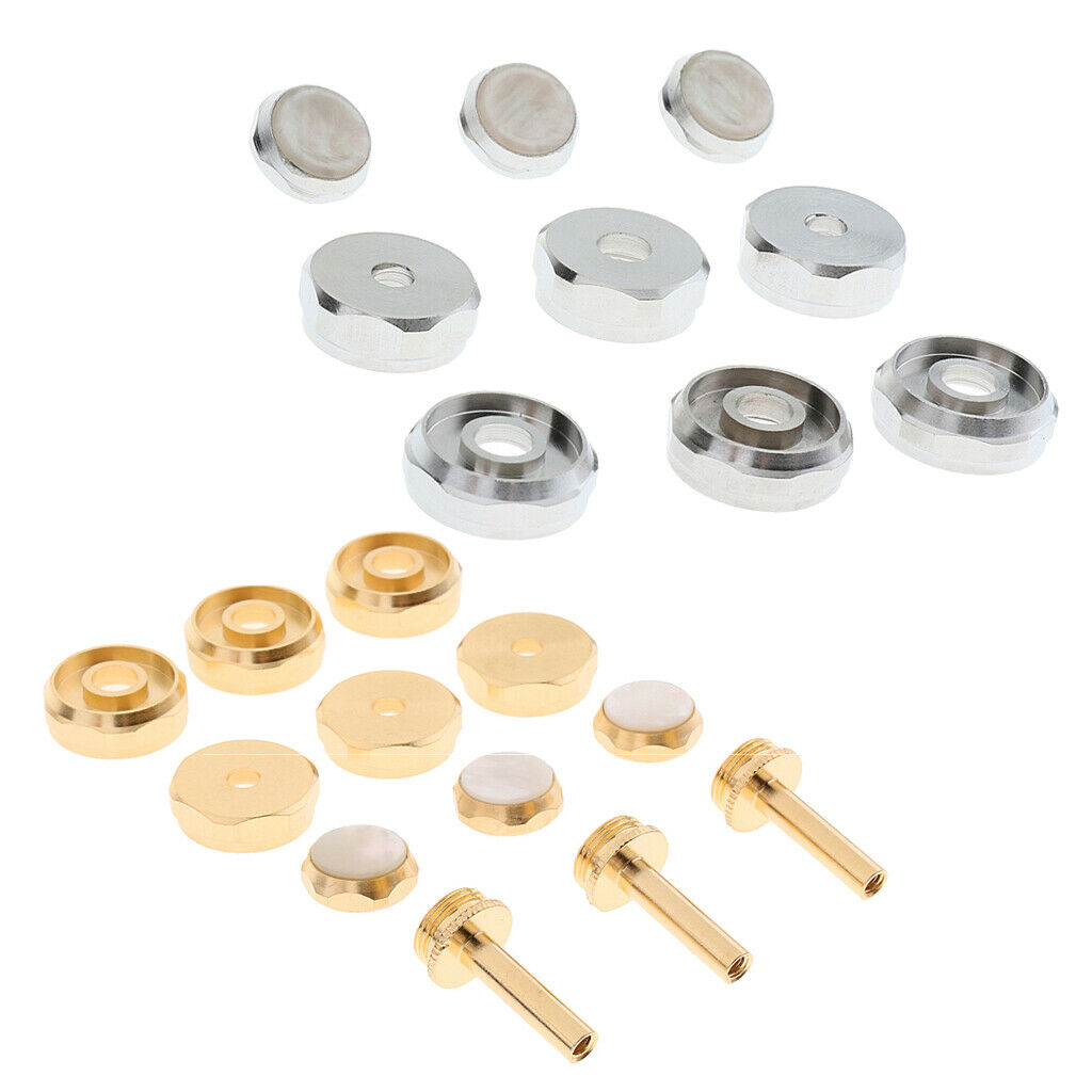 1 Set Finger Trumpet Buttons Accessories Finger Inlays Trumpet Shell