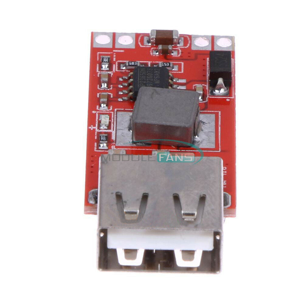 12V/24V to 5V 3A USB Step Down DC-DC Buck Module Power Supply For  Car Charger