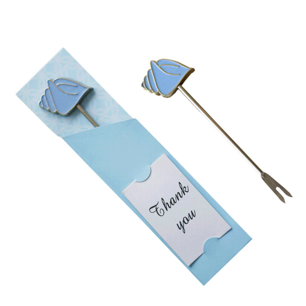 Conch Design Stainless Steel Mini Salad Fruit Fork Appetizer Dessert Fork