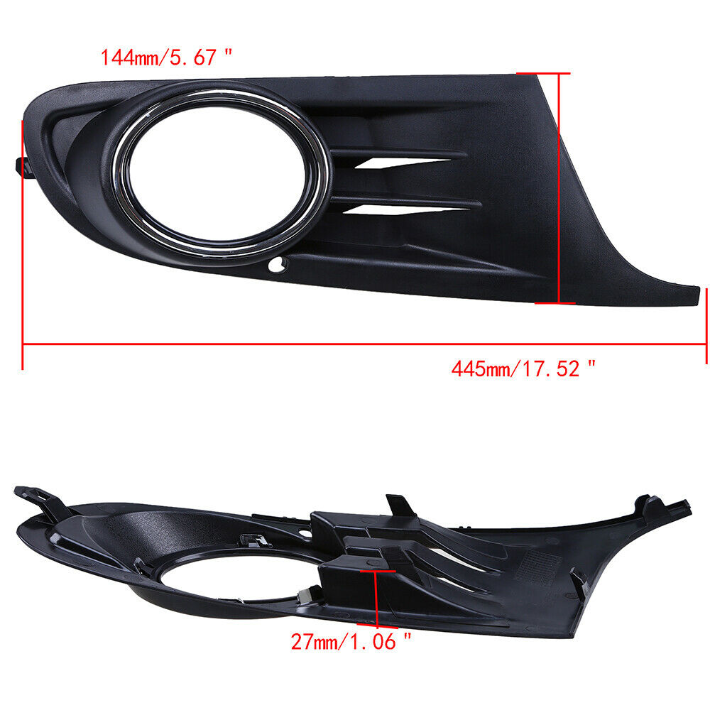 For VW Golf MK6 2010-2014 Front Right Side Bumper Lower Fog Light Grille Cover
