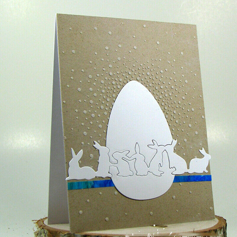 Easter Rabbit Metal Cutting Dies Stencils For Scrapbooking Photo A R.l8