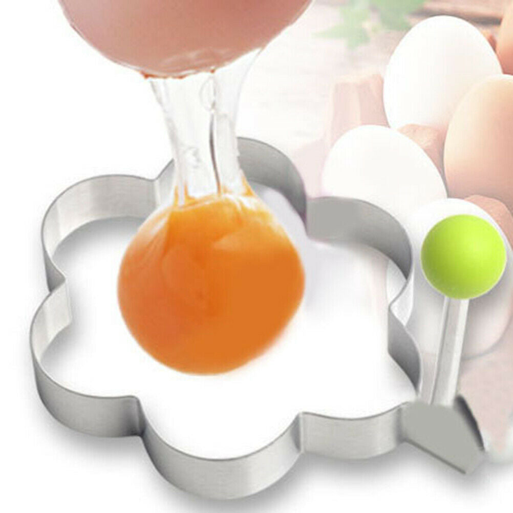 5pcs/set Stainless steel Omelette mold Cute Shaped Kitchen Tool Fried Egg.l8