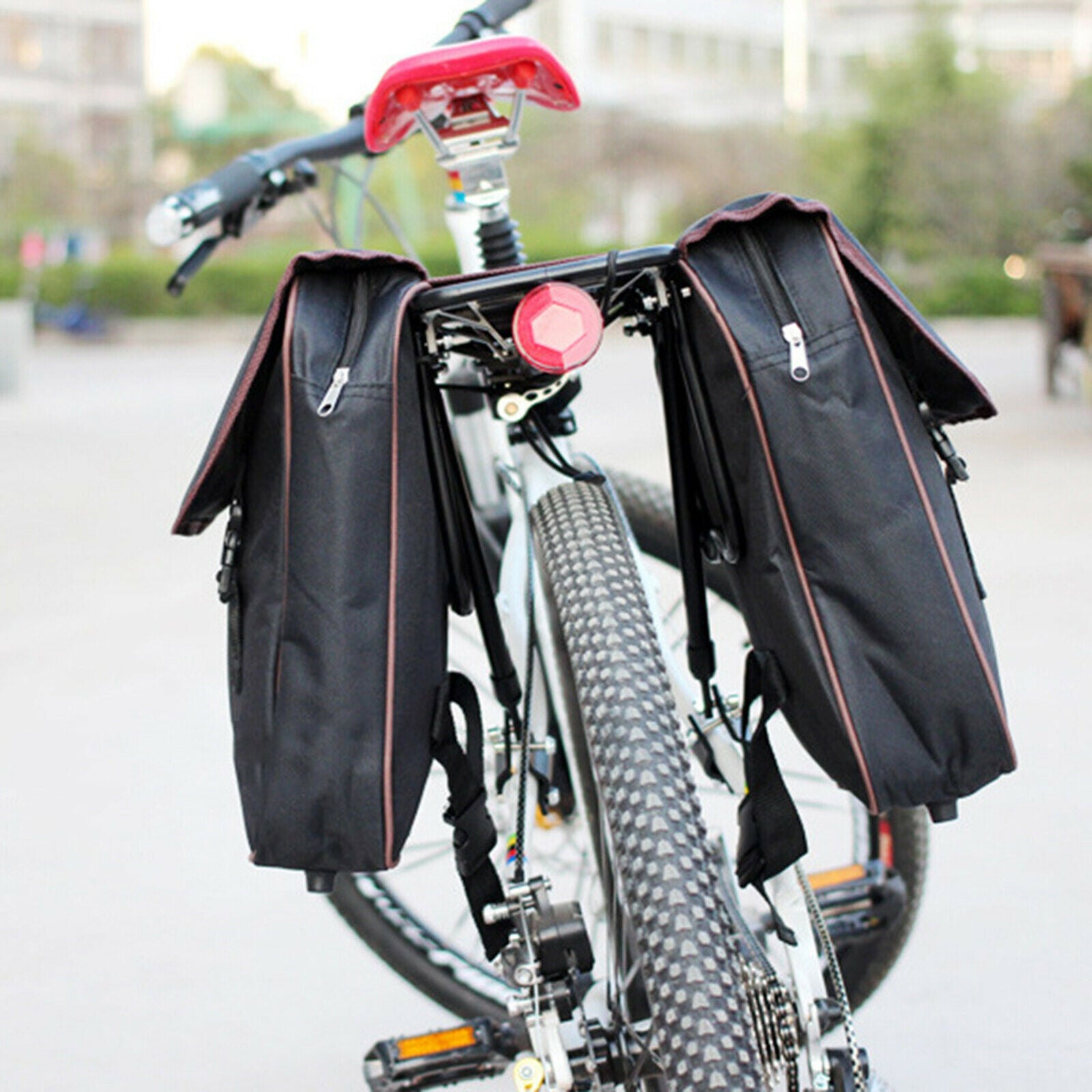 Bicycle Panniers Bag Saddle Bag Large Capacity Rear Seat Bag Bike Cargo Bag