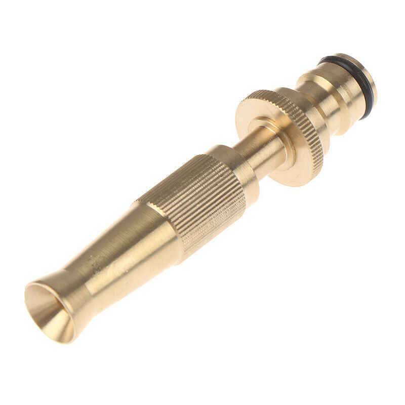 Brass Adjustable Spray Gun Hose Nozzle High Pressure Straight Copper GunJCAUJ XC