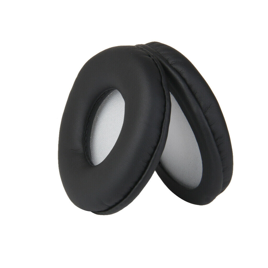 Sponge Earpad Cushion Pad For   MDR-ZX600 -Black with White