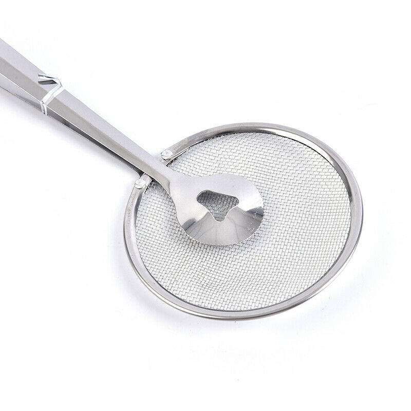 1 Stainless Steel Fried Food Filter Scoop Food Clip and Screen Kitchen To.l8