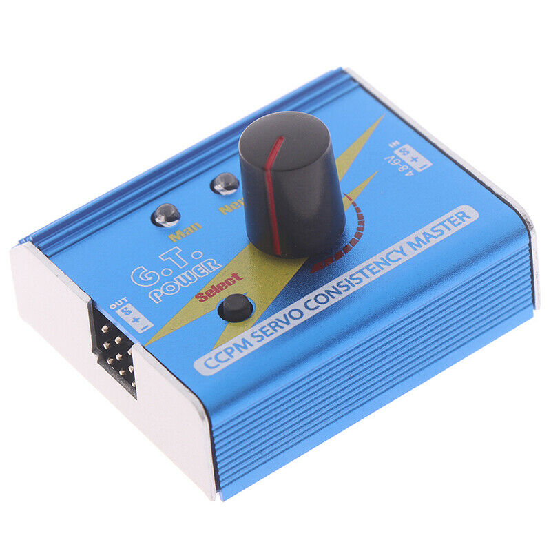 Adjustment Steering Gear Tester CCPM 3-Mode ESC Servo Motor RC Helicopters Ca Qx