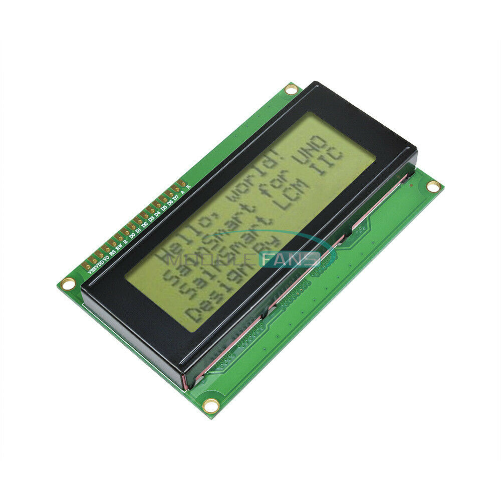 5PCS 204 20x4 2004 Character LCD Display Module 2004 LCD Yellow Green Blacklight