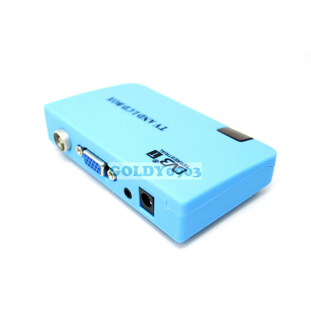 EU plug Digital TV Box LCD/CRT VGA/AV Tuner DVB-T Free View Receiver Converter