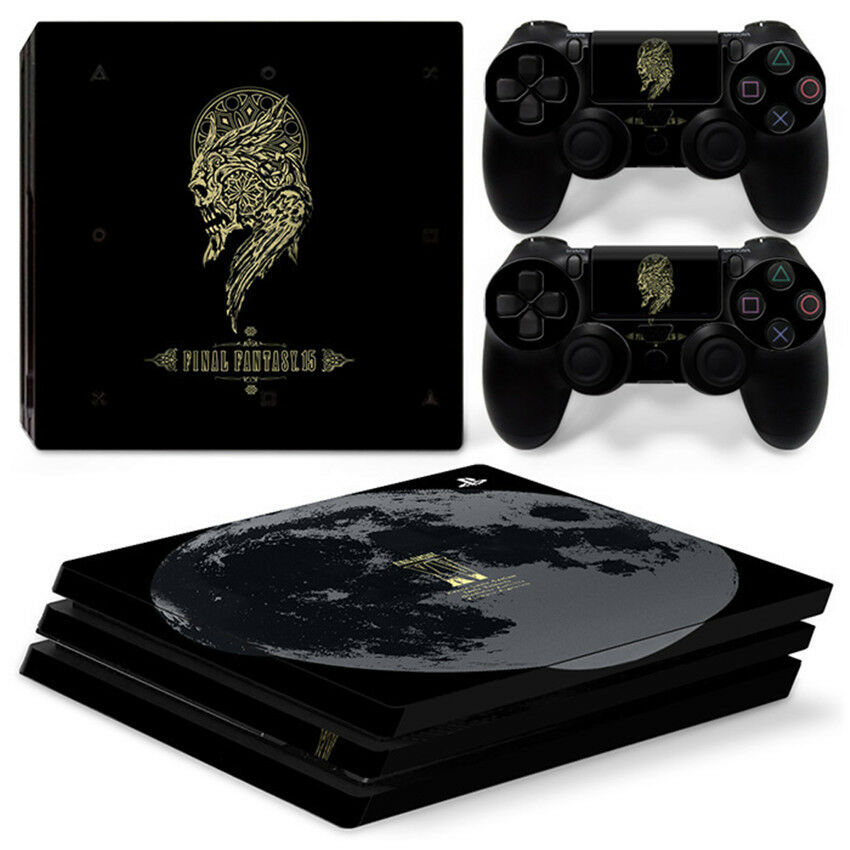 Final Fantasy XV For  playstation PS4 PRO Console Stickers & 2 Controllers Skin