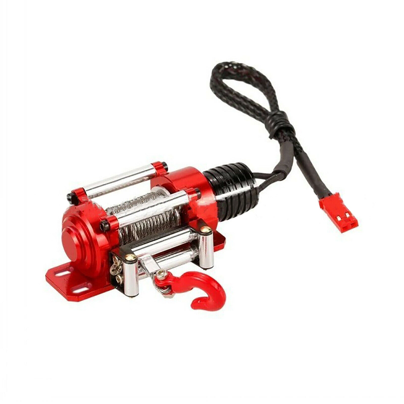 For Traxxas Axial D90 SCX10 II RC Car Crawler 1/10 Electric Metal CNC Winch Set