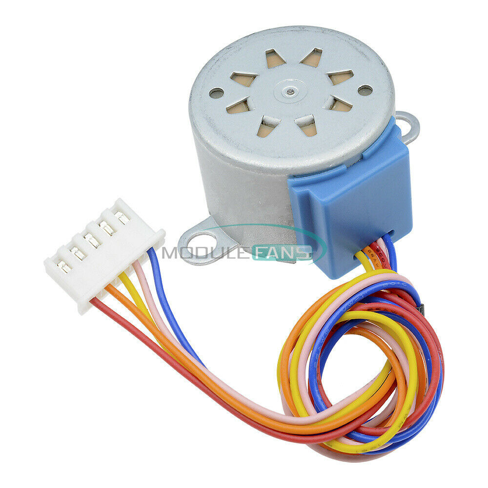 2PCS DC12V 4 Phase 28BYJ-48 Valve Gear Stepper Motor Step Motor For Arduino