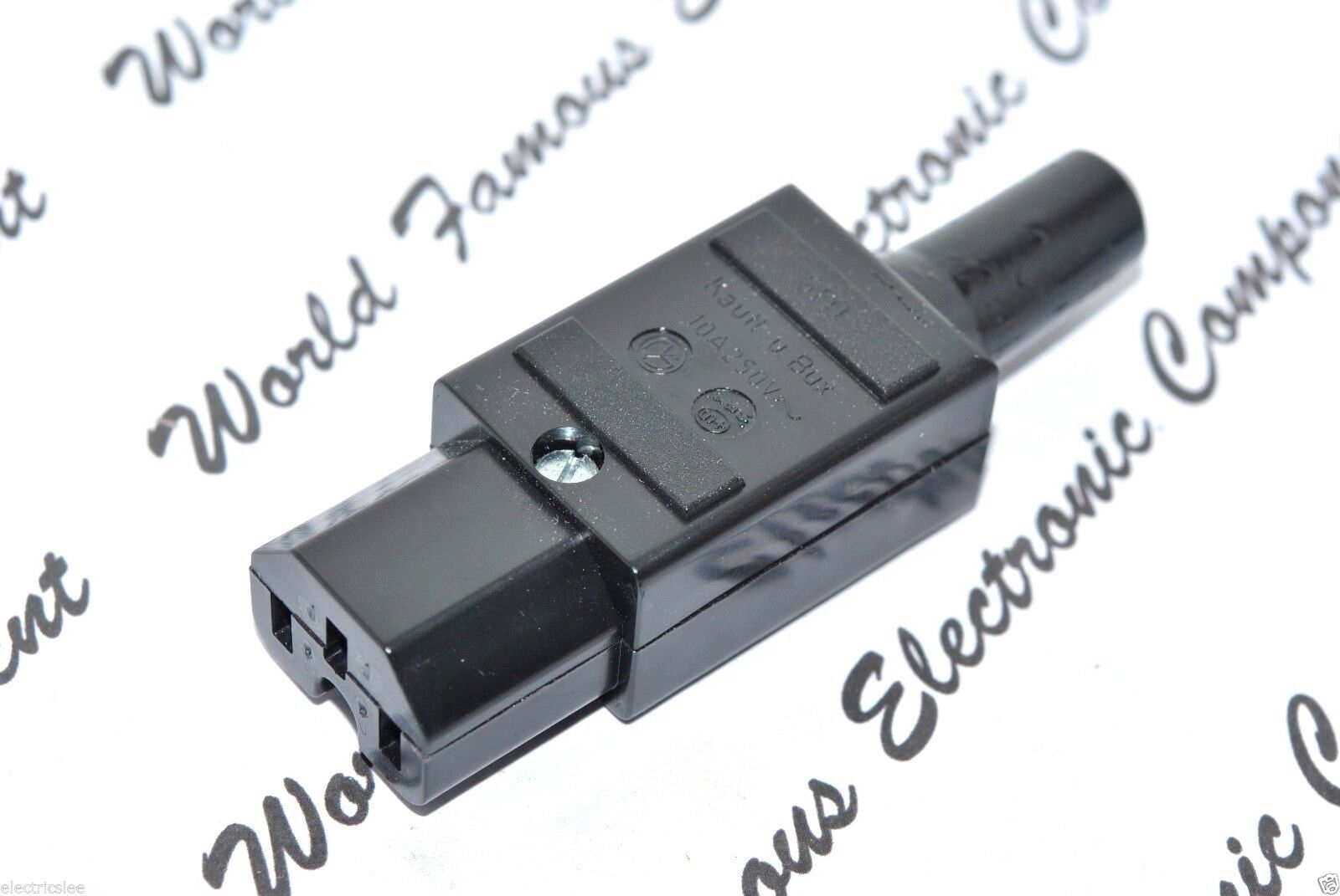 1pcs-Kautt & Bux SFO550 IEC 10A 250Vac  Re-wireable Female Plug -Connector