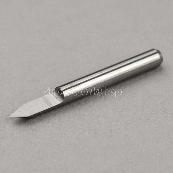 5x High Quality Sharp Carbide PCB Engraving CNC Bit Router 60 Deg 0.1mm