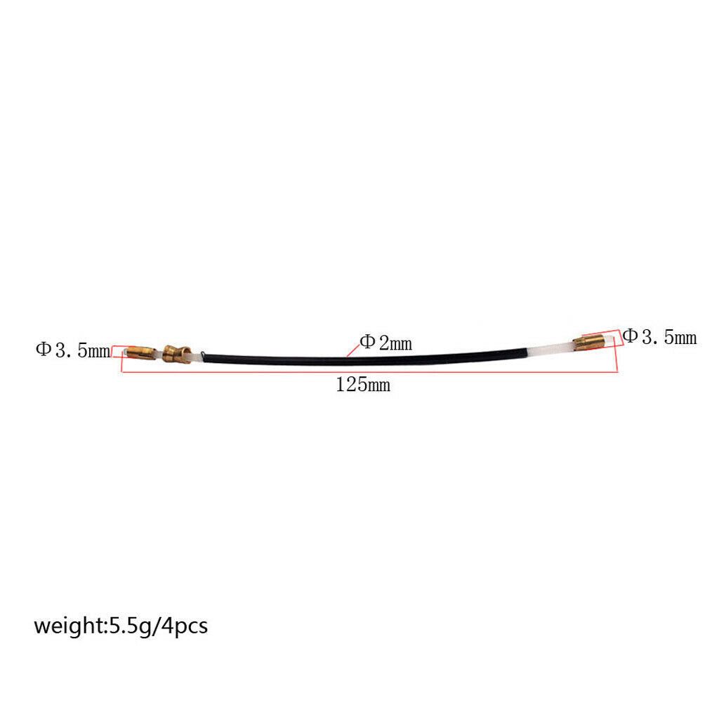 4pcs Violin Nylon End Rope Tailgut Professional for 4/4 3/4 Violin Parts