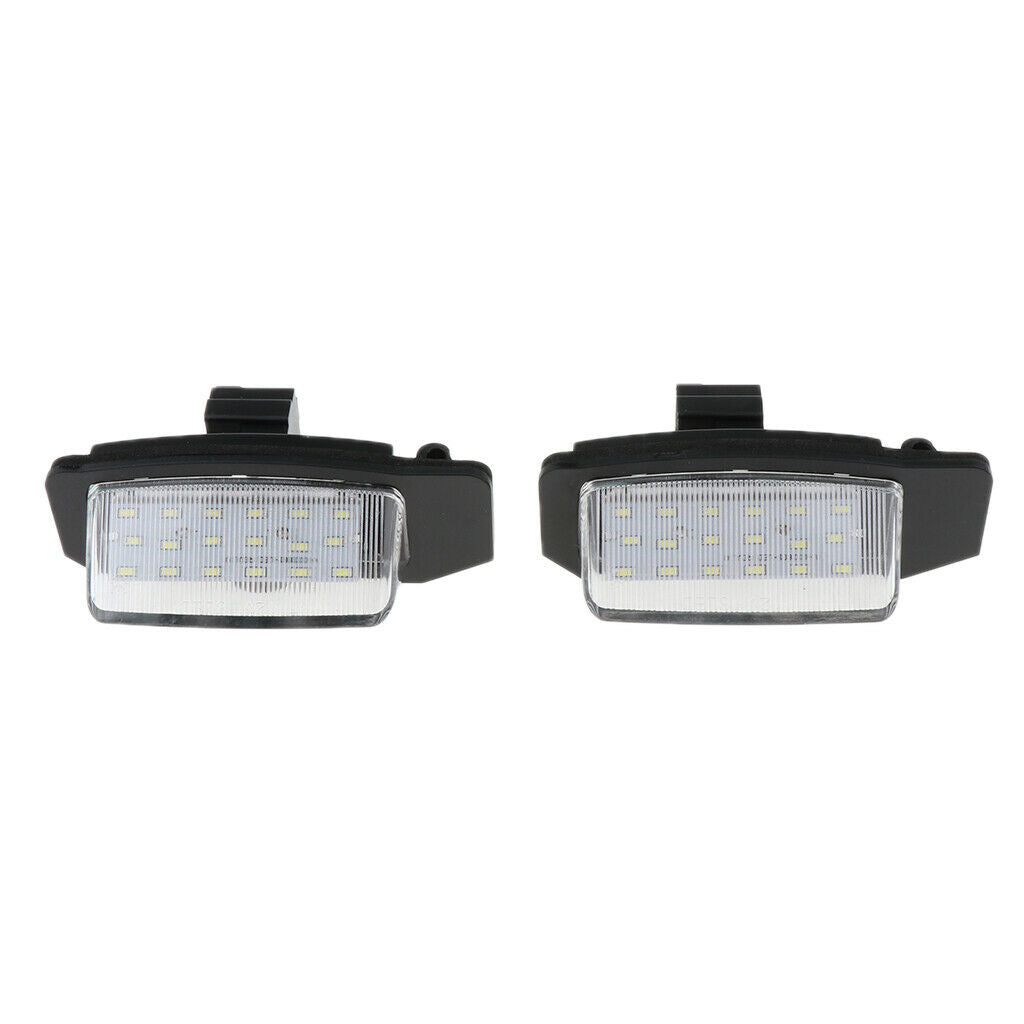 2pcs LED License Plate Light for   Outlander 2006-2012
