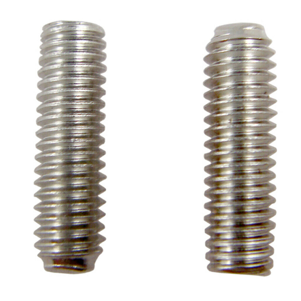 Pack of 12 Iron Bridge Tailpiece Saddle Height Adjustment Screws Dia. 2.5mm for