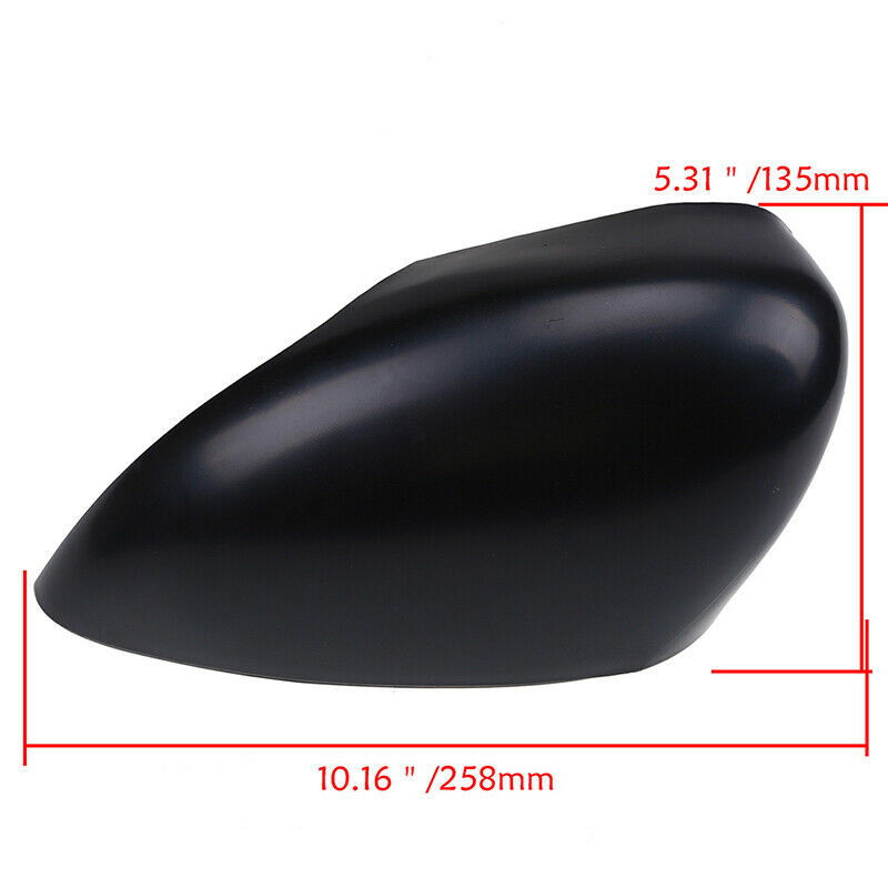 Driver Side Rearview Mirror Cover For Ford Fiesta Sedan Hatchback 2011-2017