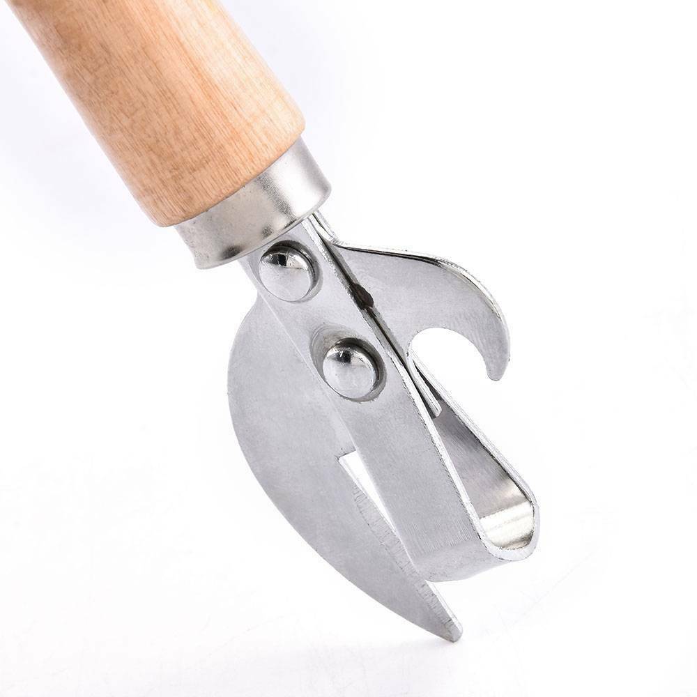 Manual Metal Can Opener Side Cut Stainless Steel Bottle Opener Kitchen Tools 1PC