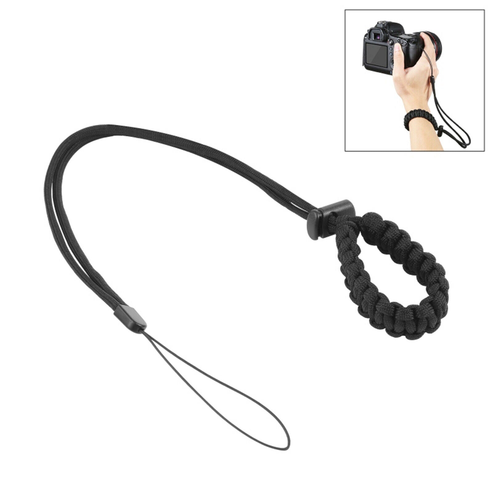 Camera Wrist Strap Durable Holder Adjustable Carry for DSLR Photographers
