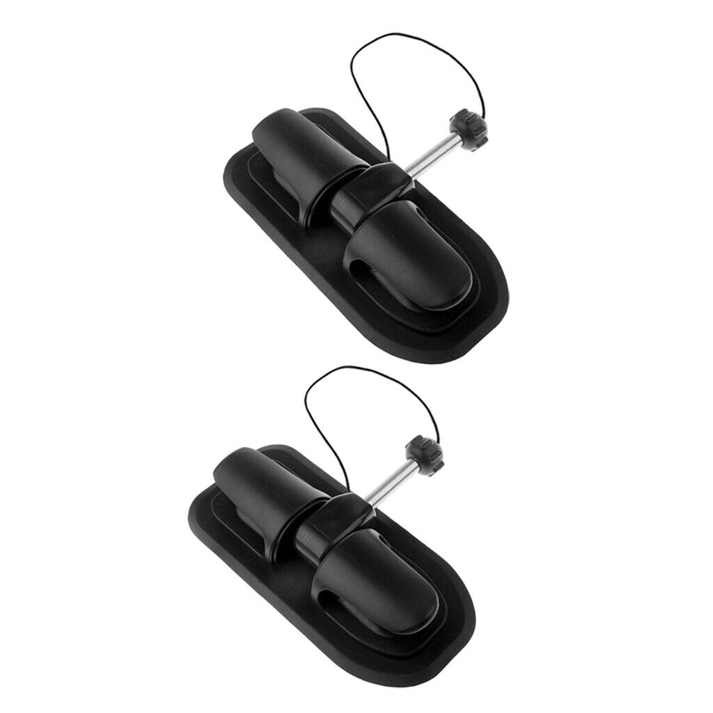 2 Pcs / Set Durable Kayak Rudder Lock Patch Inflatable Boat Watercraft