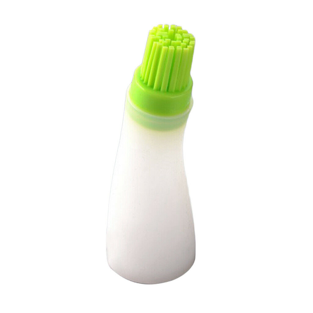 Heat Resistant Oil Bottle Brushes Silicone Baking BBQ Practicing Brush ~