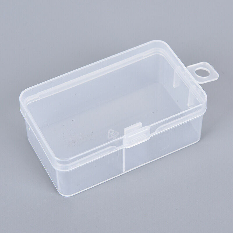 1pc Small Chip Box Storage Transparent Plastic PP Material Candy Gadgets .l8