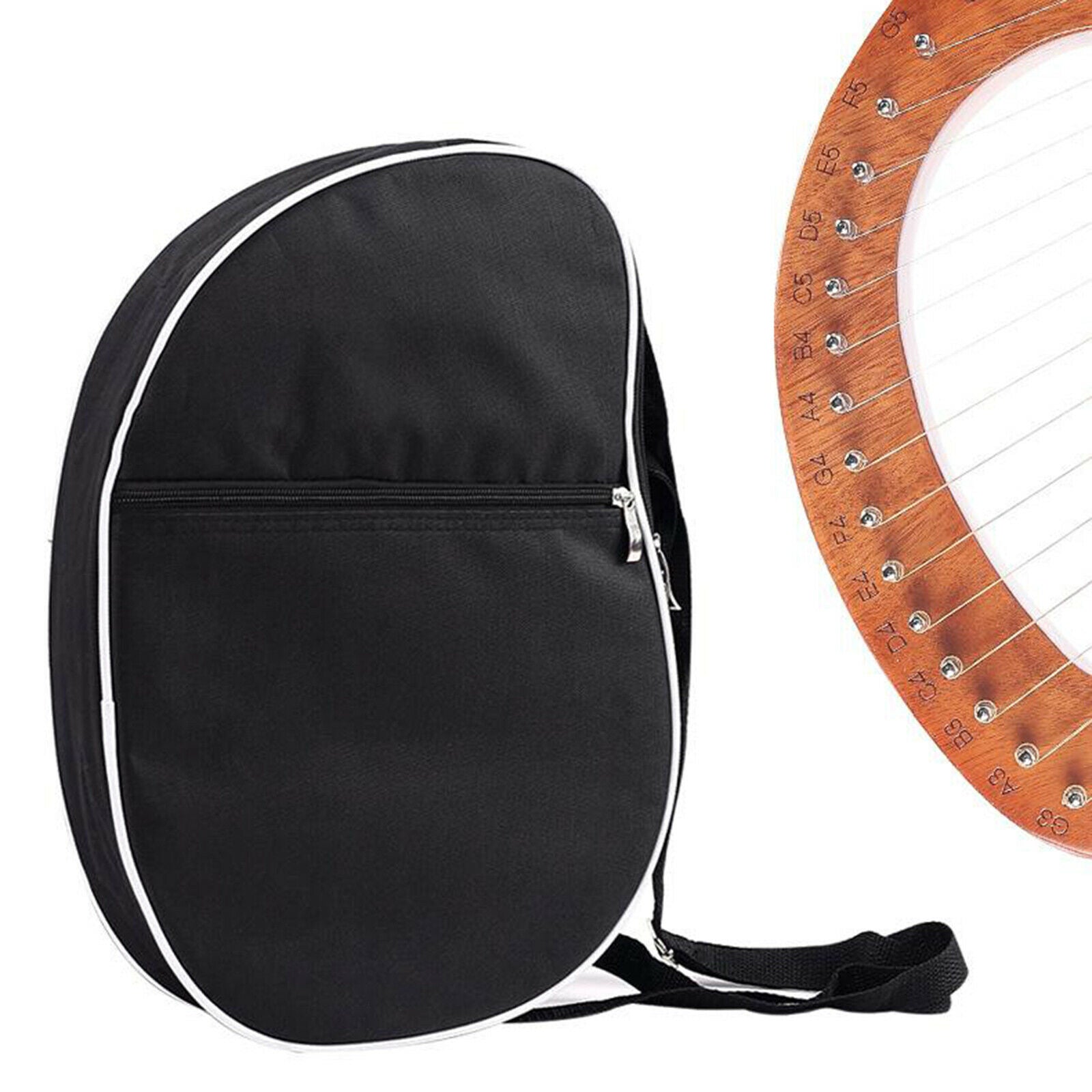 Lyre Harp Storage Carry Bag Handbags Kalimba Thumb Piano Carry Bag Case Fit for
