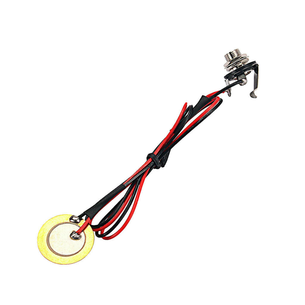 Piezoelectric Transformer Pre-Wired Amplifier With Piezo Spindle Pickup