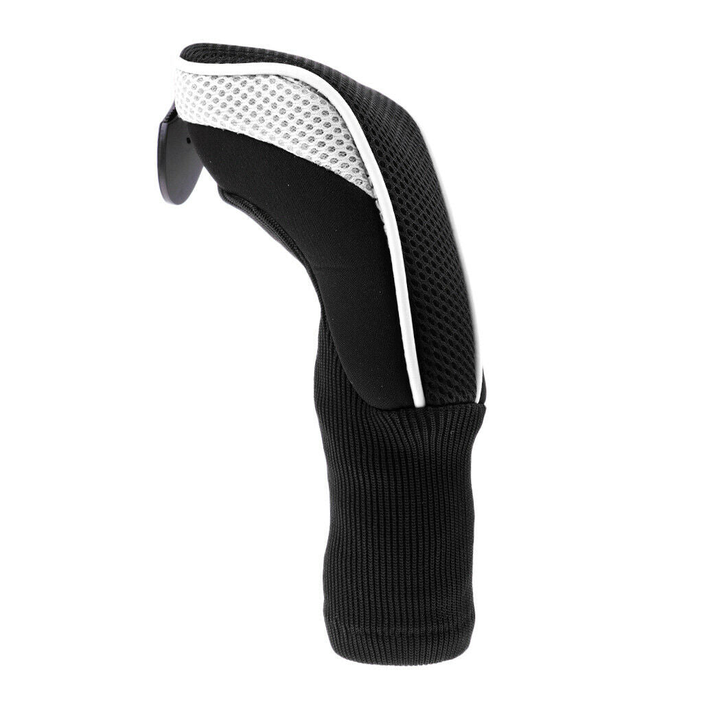 2 Pieces Golf Club Hybrids Head Covers Neoprene Iron Wood UT Cover Protect Case