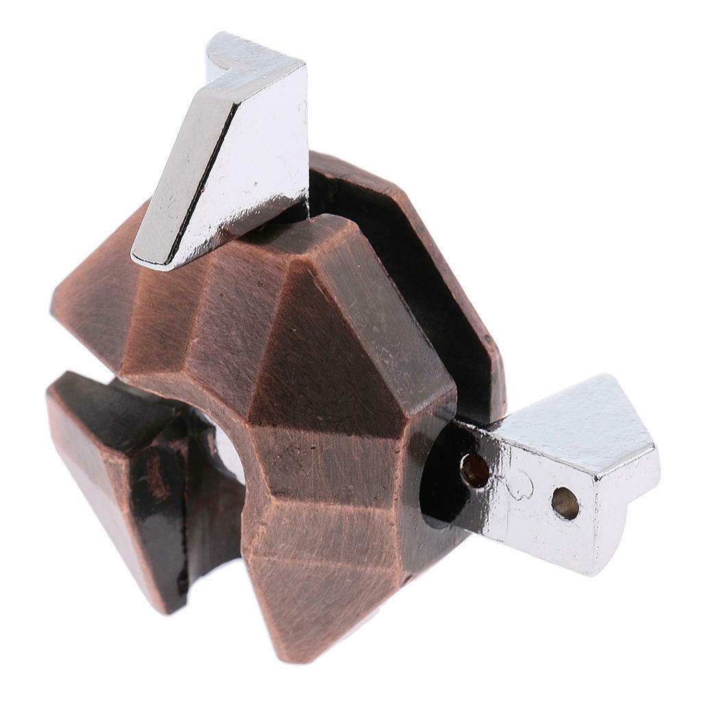 Tortoise Shell Classic Metal Lock Puzzle Brain Teaser IQ Test Game Toys