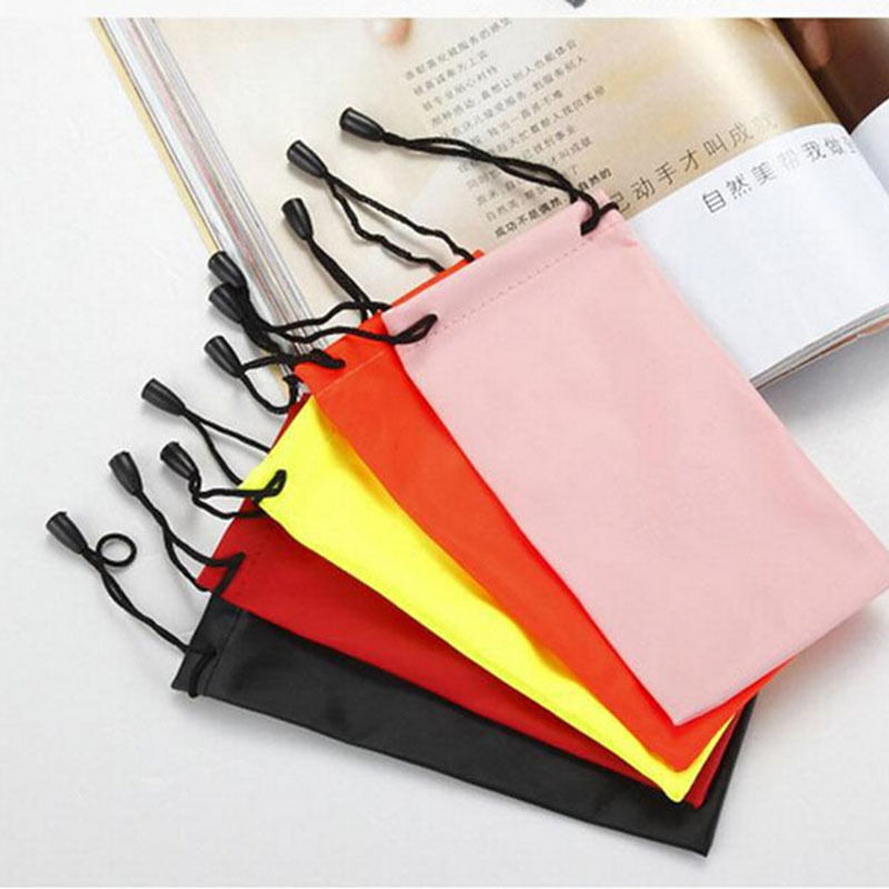 5PCS Hot Sunglasses Bag Pouch Soft Cloth Cleaning Optical Glasses Case M.l8