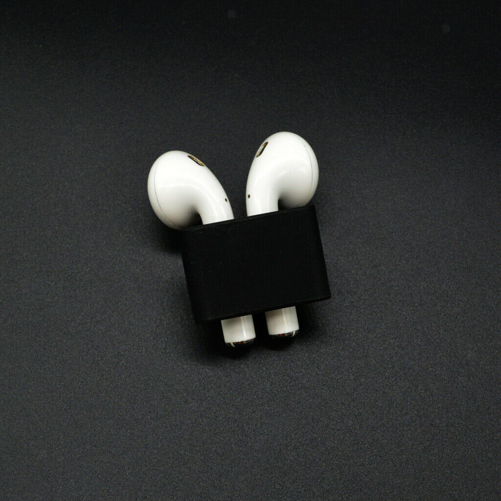 2x Anti-lost Silicone Holder Earphone Case For Airpods Holder Portable Anti-lost