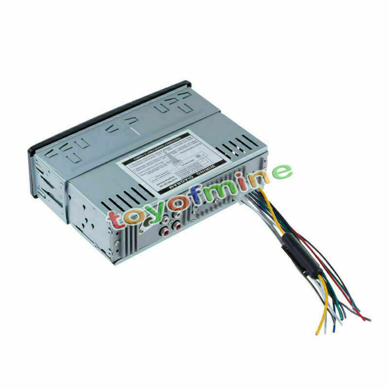 Car Radio Bluetooth Stereo 1 Din Head Unit In Dash MP3/USB/SD/AUX/FM