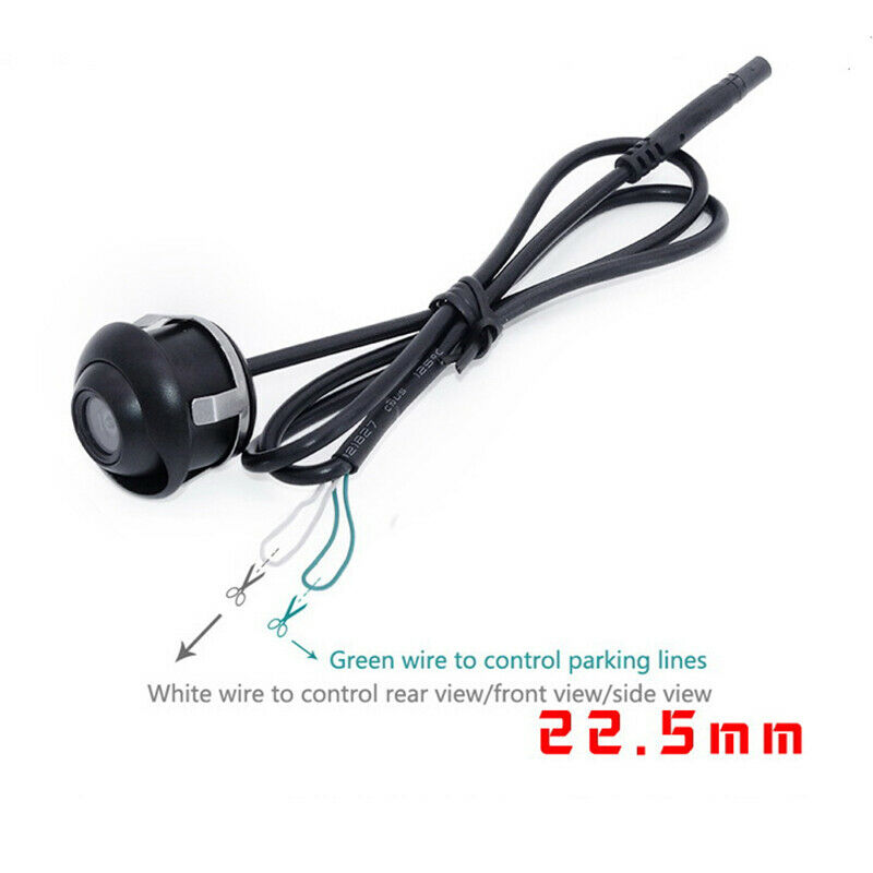 Car Rear Front Side View 360° Rotatable CCD Reversing Backup Camera Night ViBDA