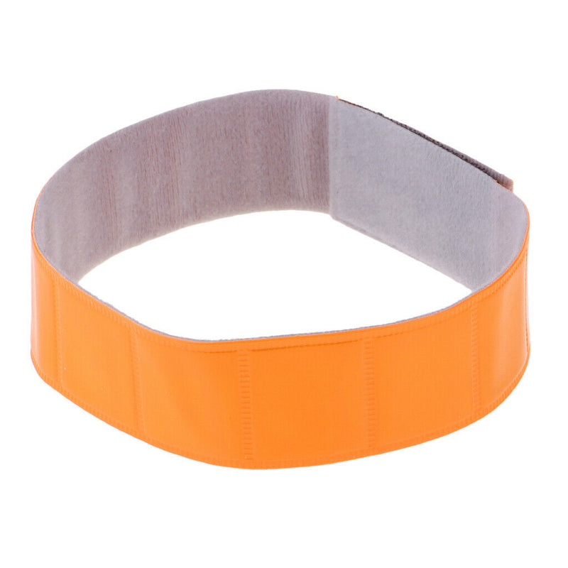 Outdoor Sports Reflective Wristband Armband Leg Strap golden