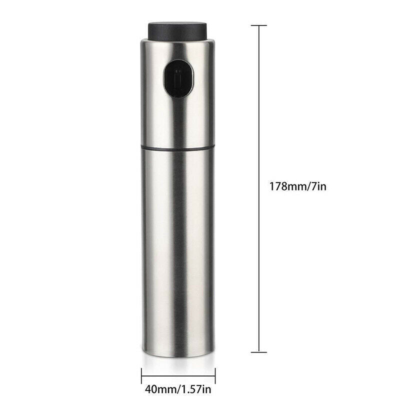 Olive Oil Sprayer Stainless Steel Refillable Bar Bottles for CookingBDDD