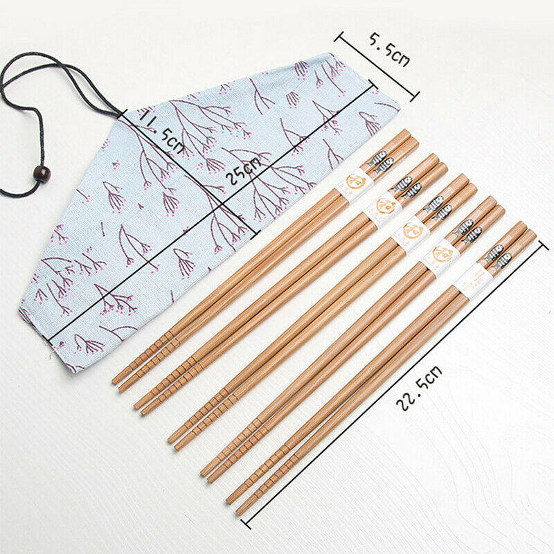 Bamboo Rolling Mats Sushi Maker Japanese DIY Rice Spreader 5Pairs Chopsti_AUBDA