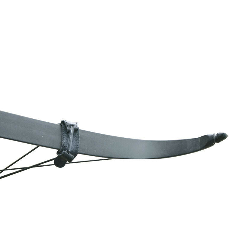 Archery Leather Bow Stringer Rope Install Tool Recurve Bow Longbow Bowstringer