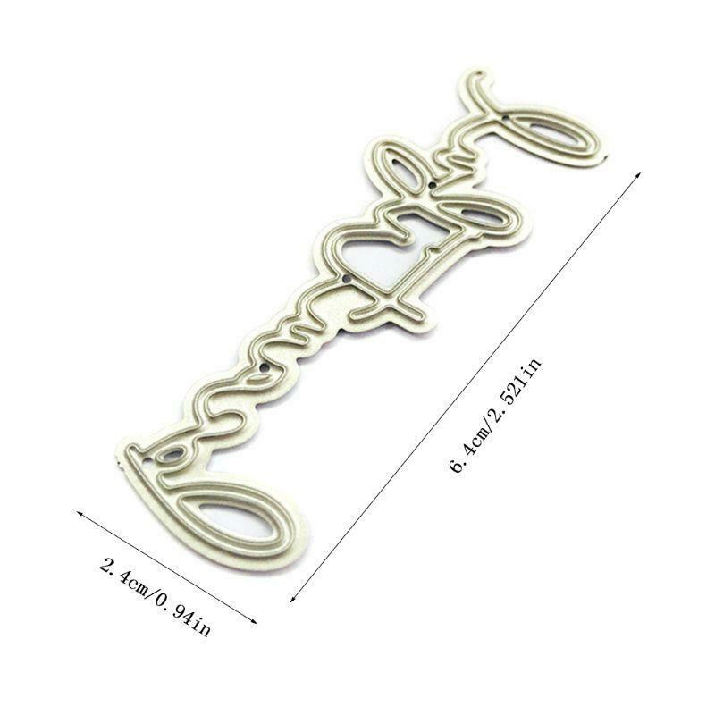 Beautiful Metal Cutting Dies Stencil Scrapbooking DIY Album Stamp Paper Emboss