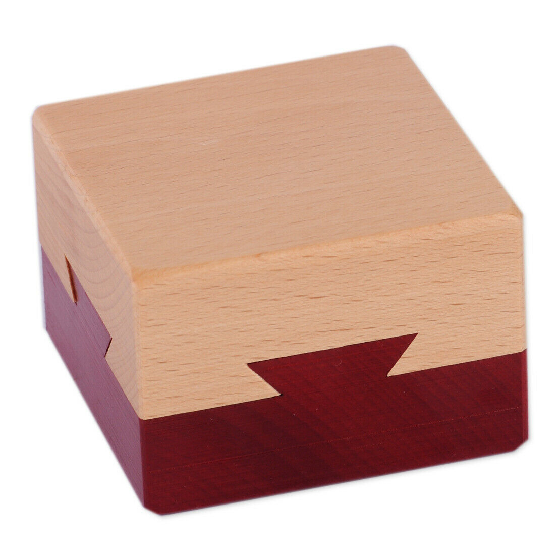 Secret Wood Treasure Box Puzzle Hidden Diamond Jewelry Cash Magic Gift Case An