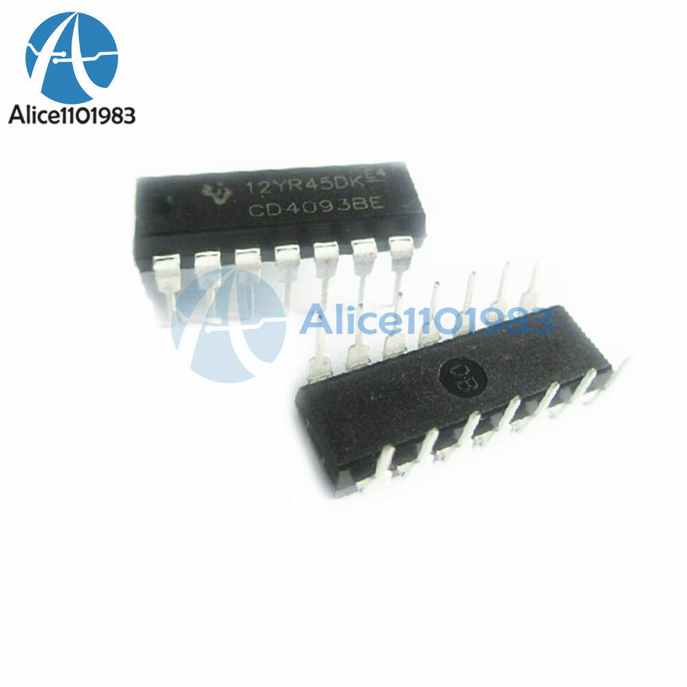 20PCS CD4093BE CD4093 4093 DIP-14 DIP14 TI CHIP IC New
