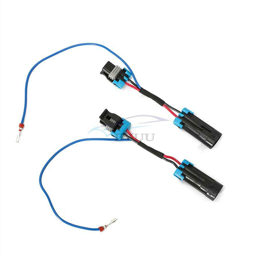 2PCS Eyebrow Light Wiring Harness Cable For 19-up Polaris Rzr1000xp W/Fang Light