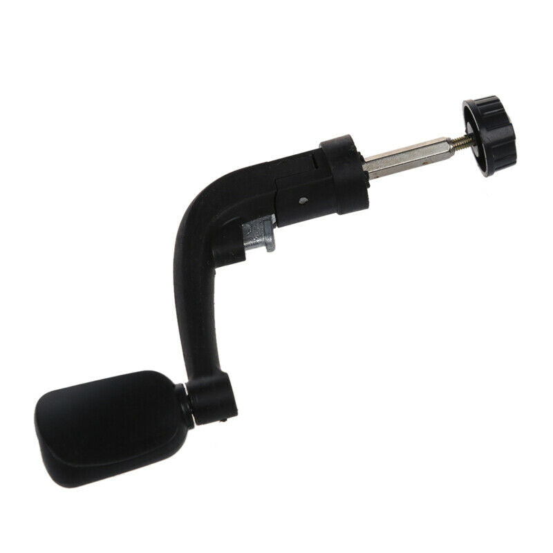 Folding Rotary Plastic Fishing  Reel Handle Repair Parts Black R5D6D6