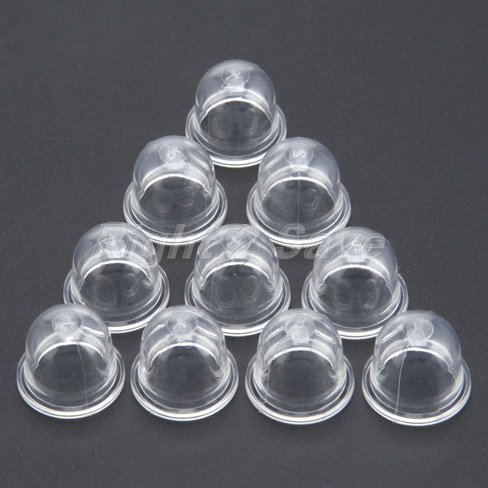 10pcs Hot Blowers Chainsaw Parts Carburetor Primer Bulbs Cap For ZAMA Trimmer