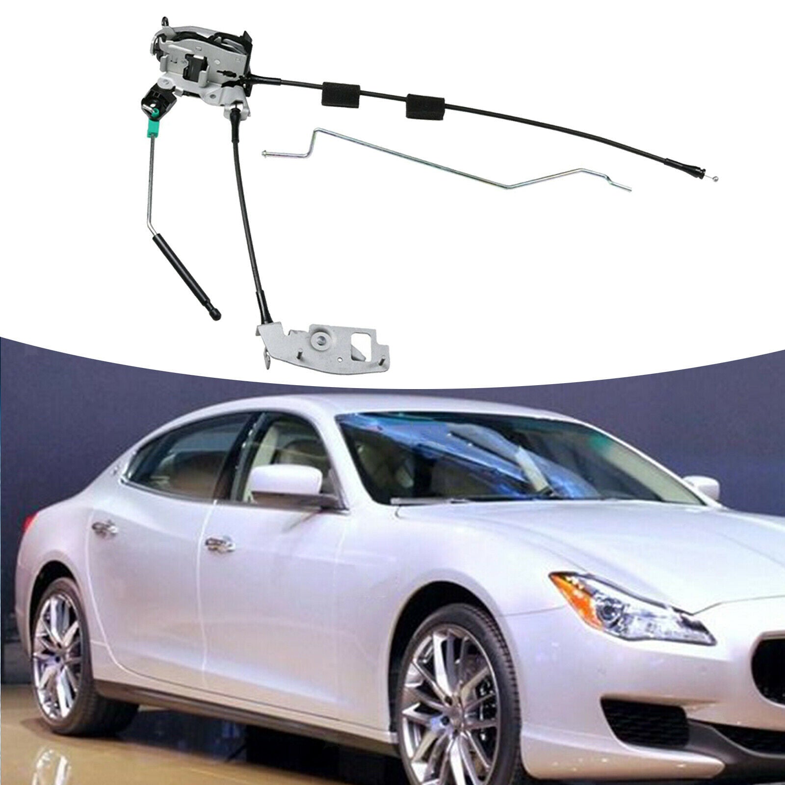 Rear Door Latch Cable & Rod for Ford E150 E250 E350 Replace AC2Z-15431A02-A