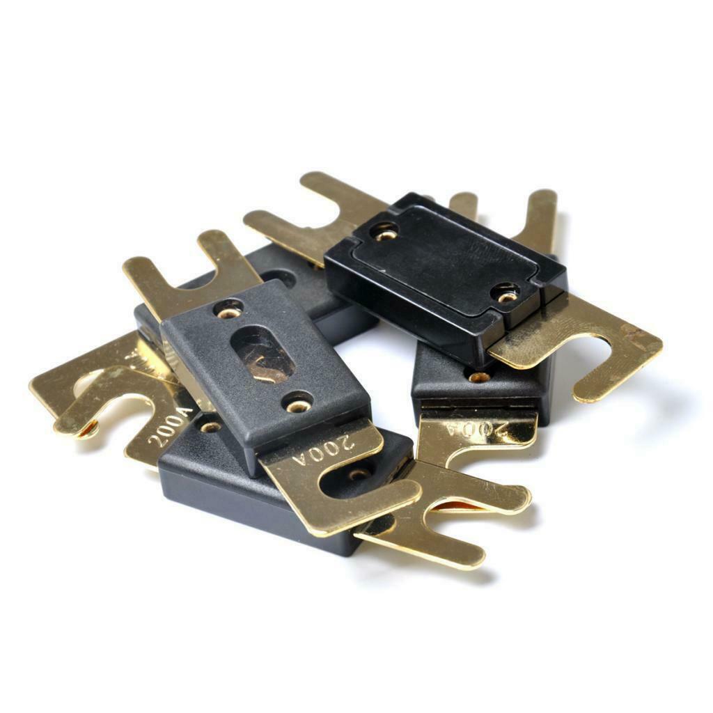 5pcs ANL Fuse Circuit Breaker Protect 200 Amp 200A Replacement for Car